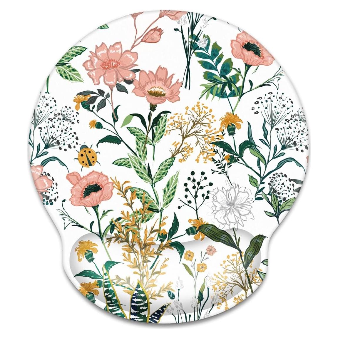 Alfombrilla Ergonómica para Ratón WAVEYU con Soporte Muñeca 25.4x23cm