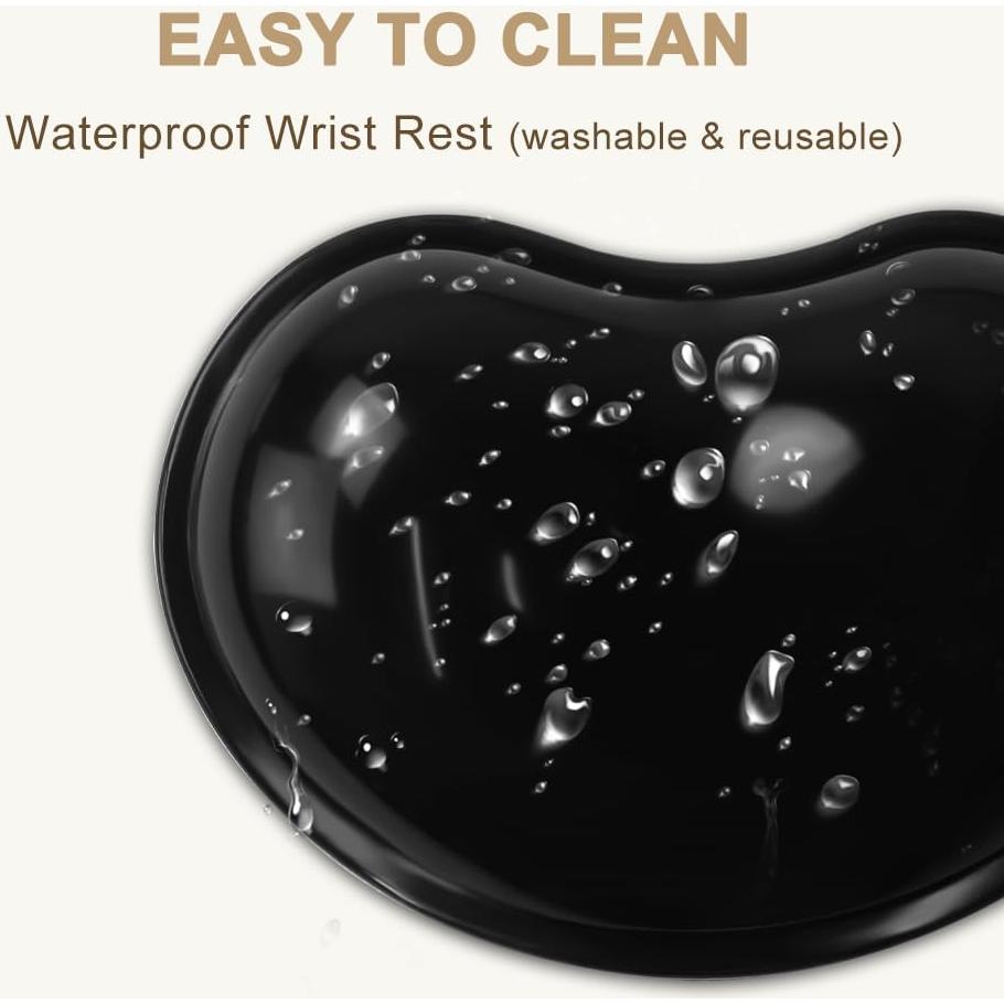 Almohadilla de Reposamuñecas Ergonómica Arisase Gel Silicona