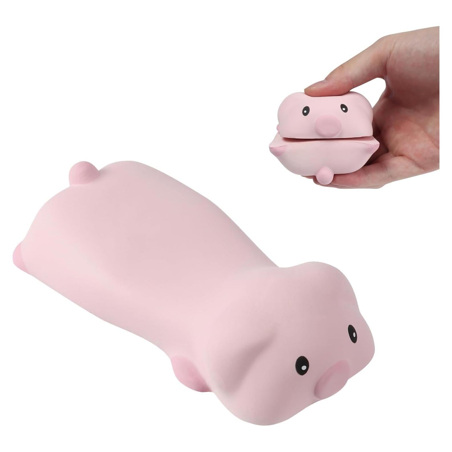 Descanso de Muñeca Ergonómico Thanice Cerdito Rosa 13x6x3cm