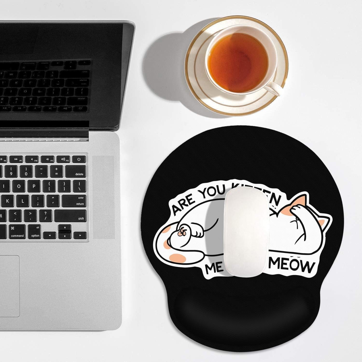 Almohadilla Ergonómica Britimes KJH Gato Negro Antideslizante