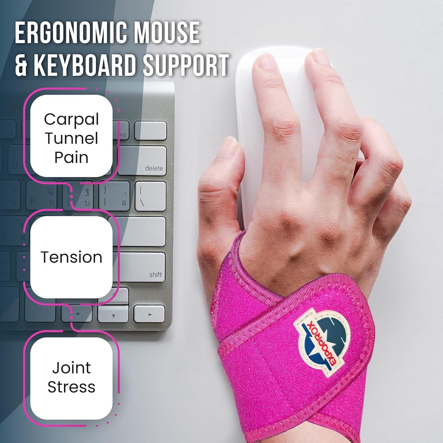 Almohadillas para Muñeca Ergonómicas EXPOPROX - Gel Acolchado