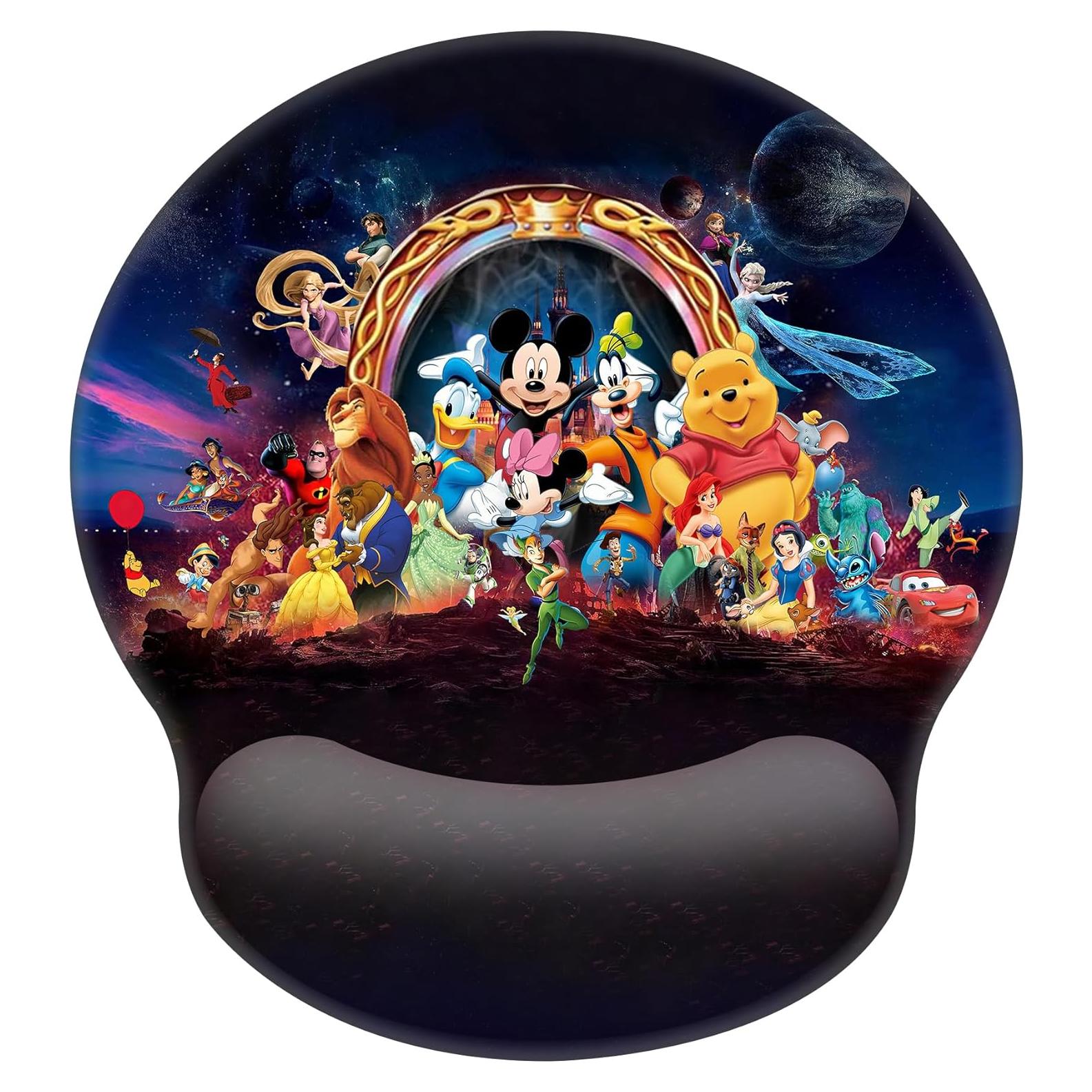 Alfombrilla de Ratón Ergonómica Manslator Negra con Soporte