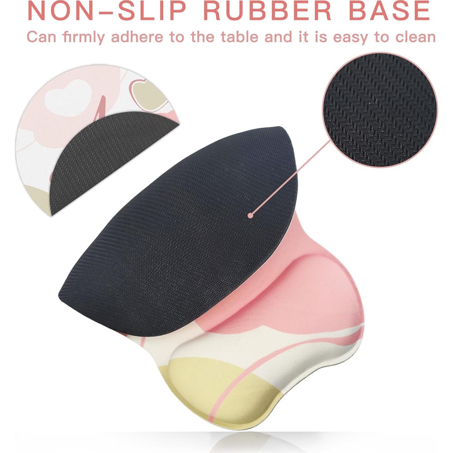 Alfombrilla de Ratón Ergonómica Aganmi con Soporte de Muñeca