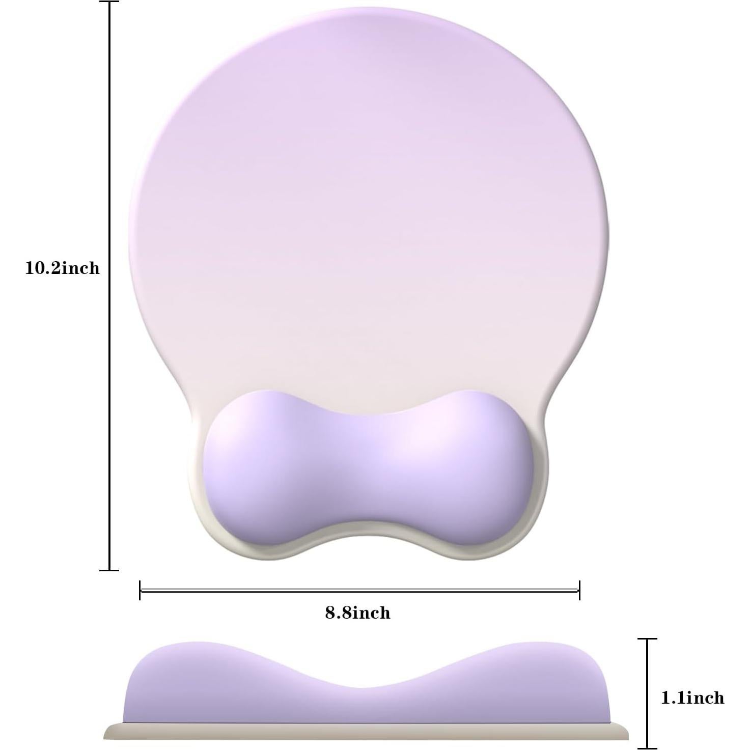 Alfombrilla de Ratón Ergonómica KEPUTAIER con Soporte para Muñeca