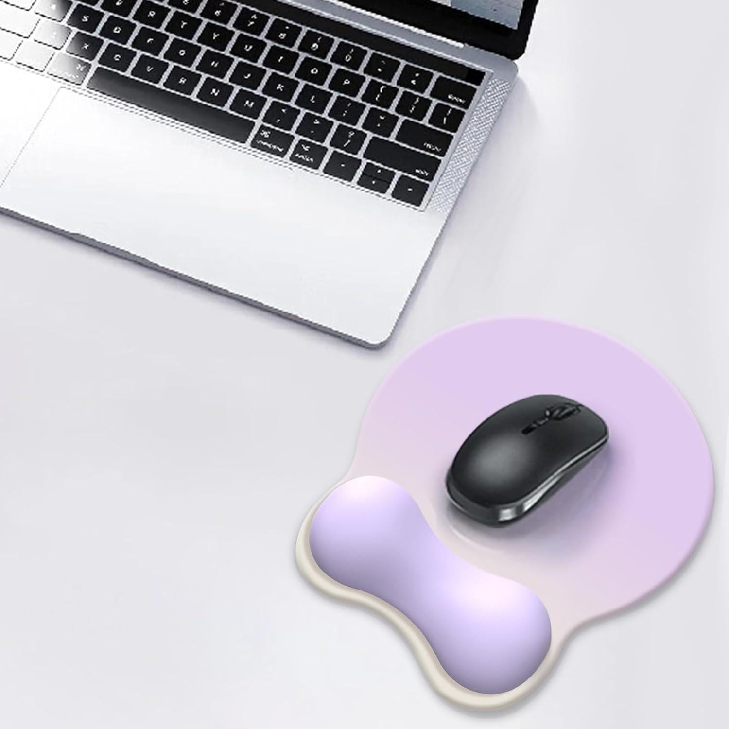 Alfombrilla de Ratón Ergonómica KEPUTAIER con Soporte para Muñeca