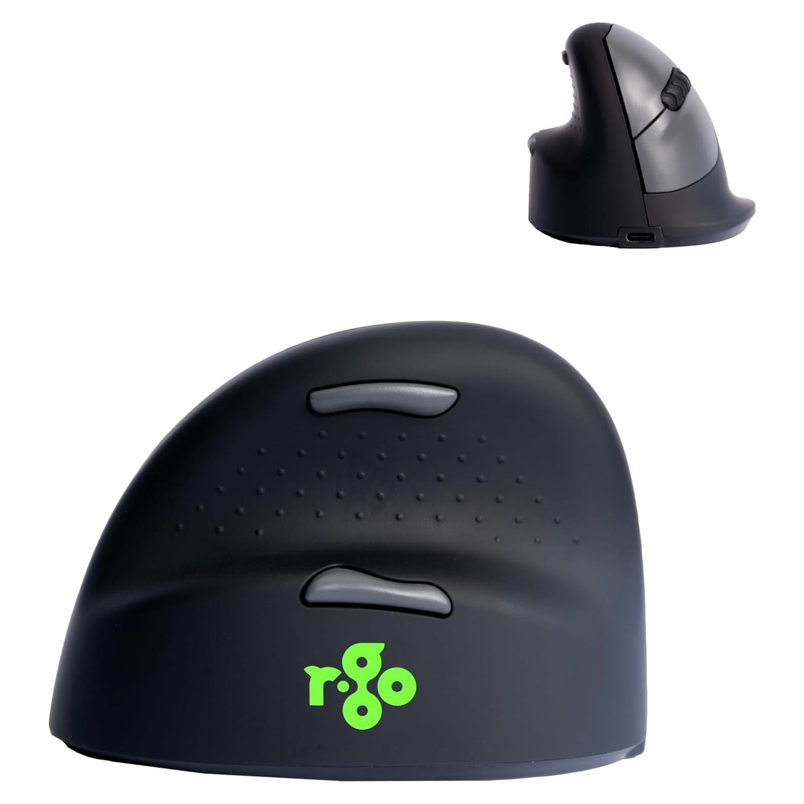 R-Go Ratón Ergonómico Inalámbrico para Zurdos, Bluetooth 5.0