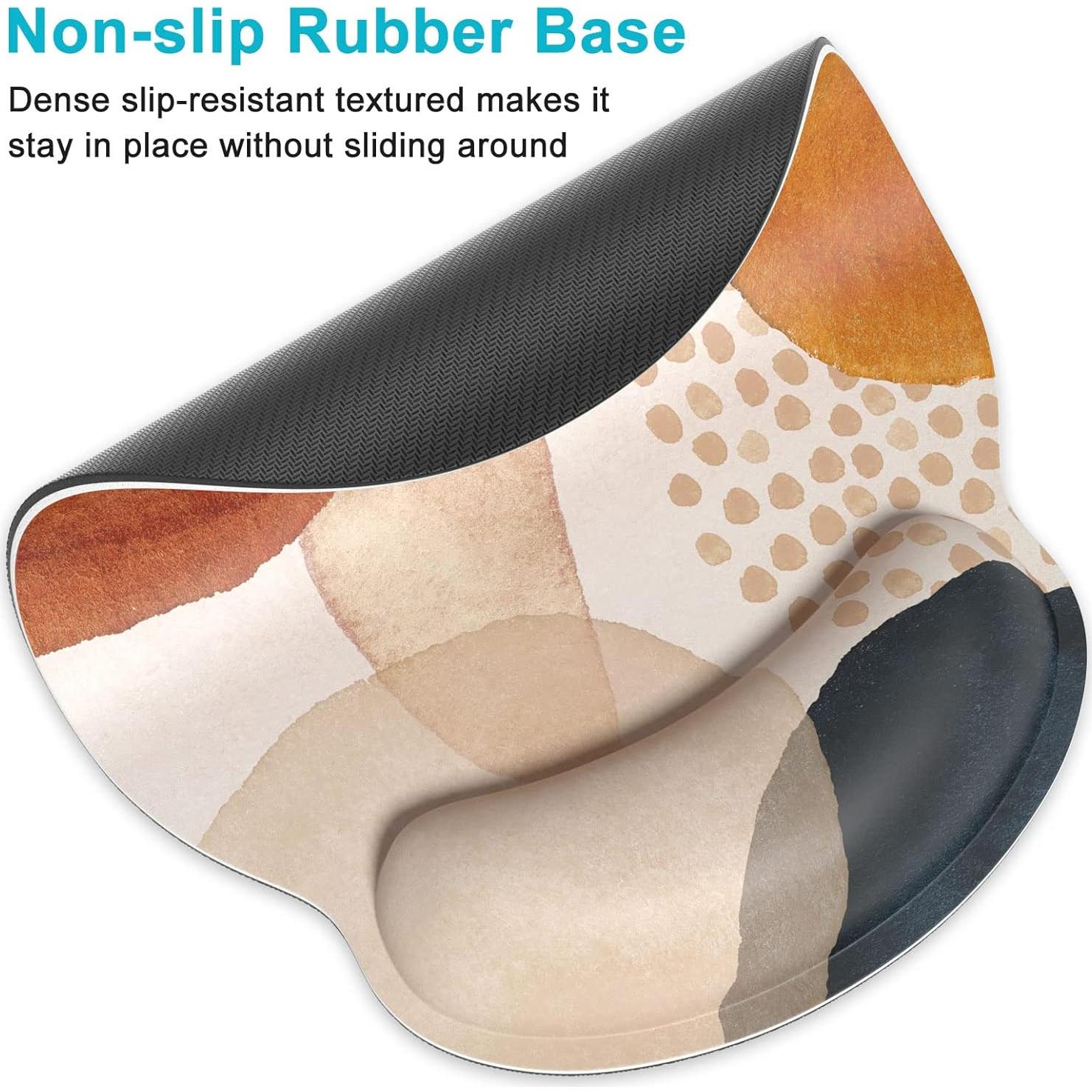 Almohadilla de Ratón Ergonómica Dapesuom Mármol Abstracto 25.4x22.9cm