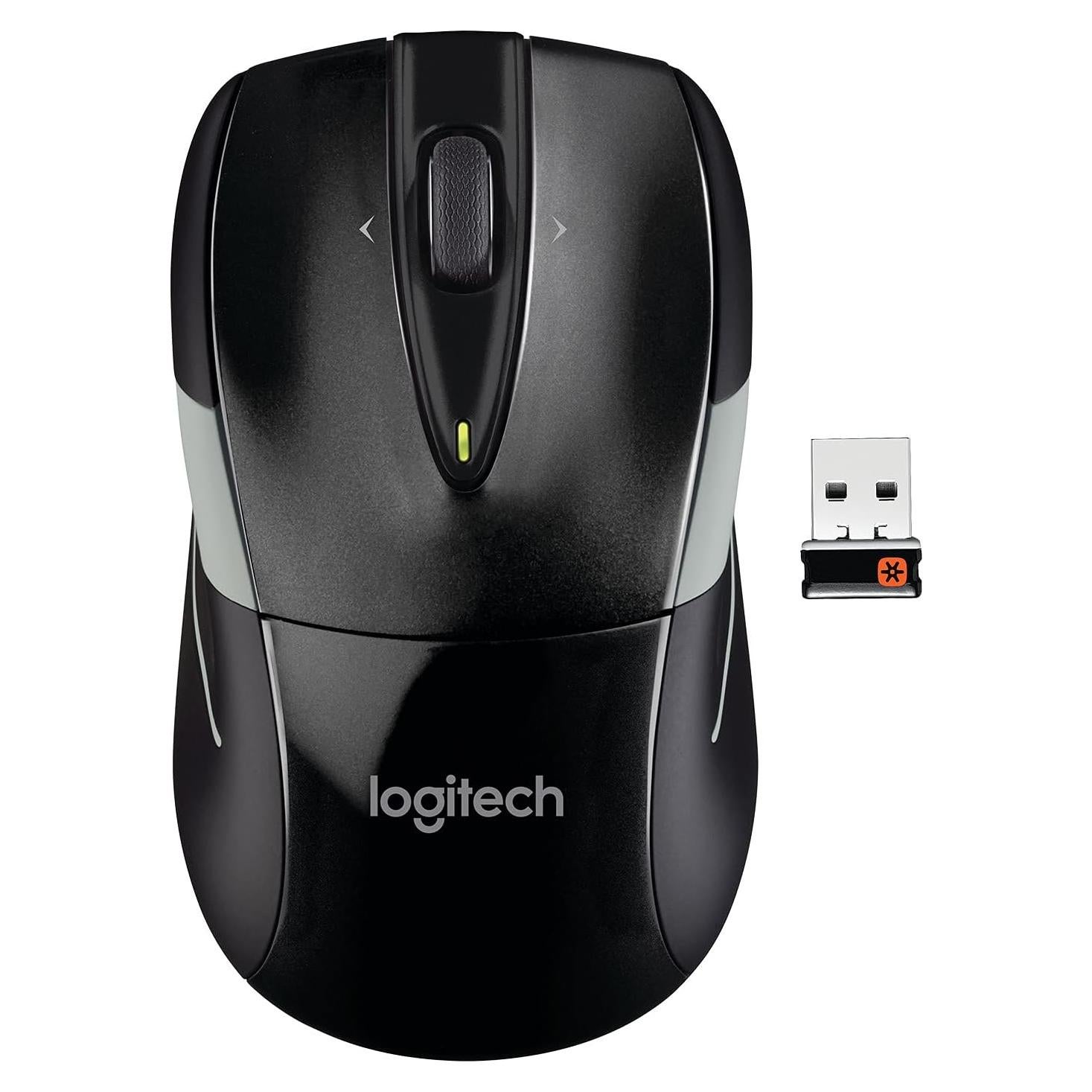 Ratón Inalámbrico Logitech M525 Negro/Gris, Compacto