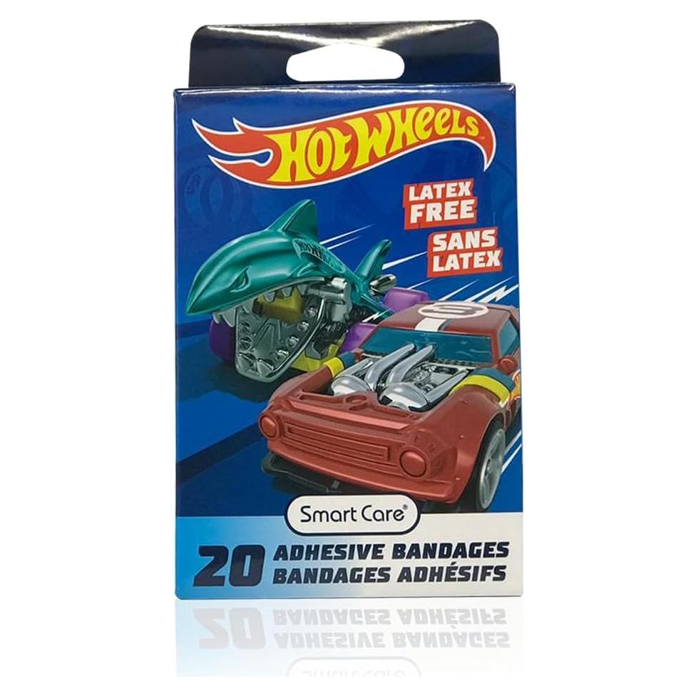Curitas Adhesivas Hot Wheels 20 Unidades Smart Care