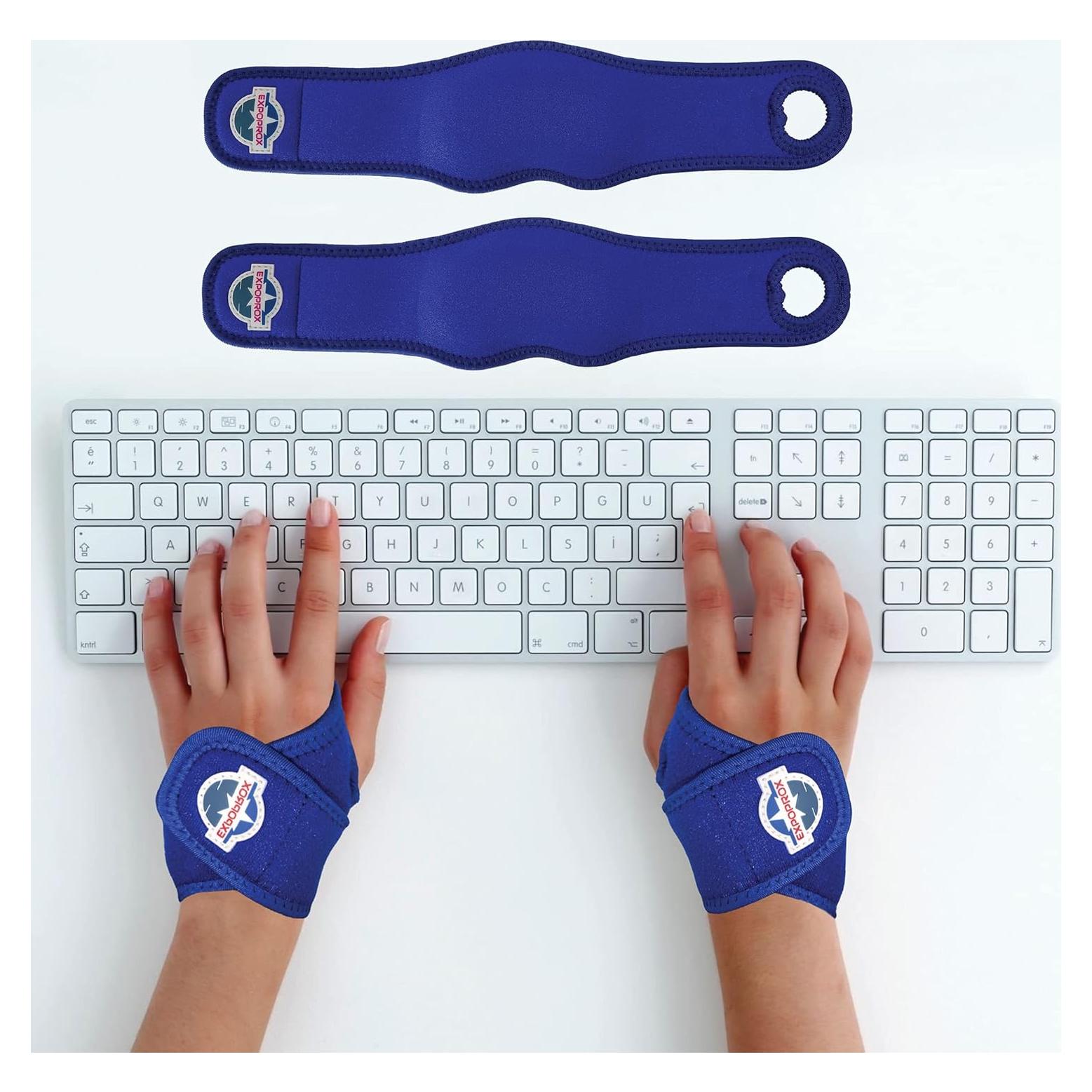 Reposamuñecas ergonómico EXPOPROX ajustable 35.56x7.62cm