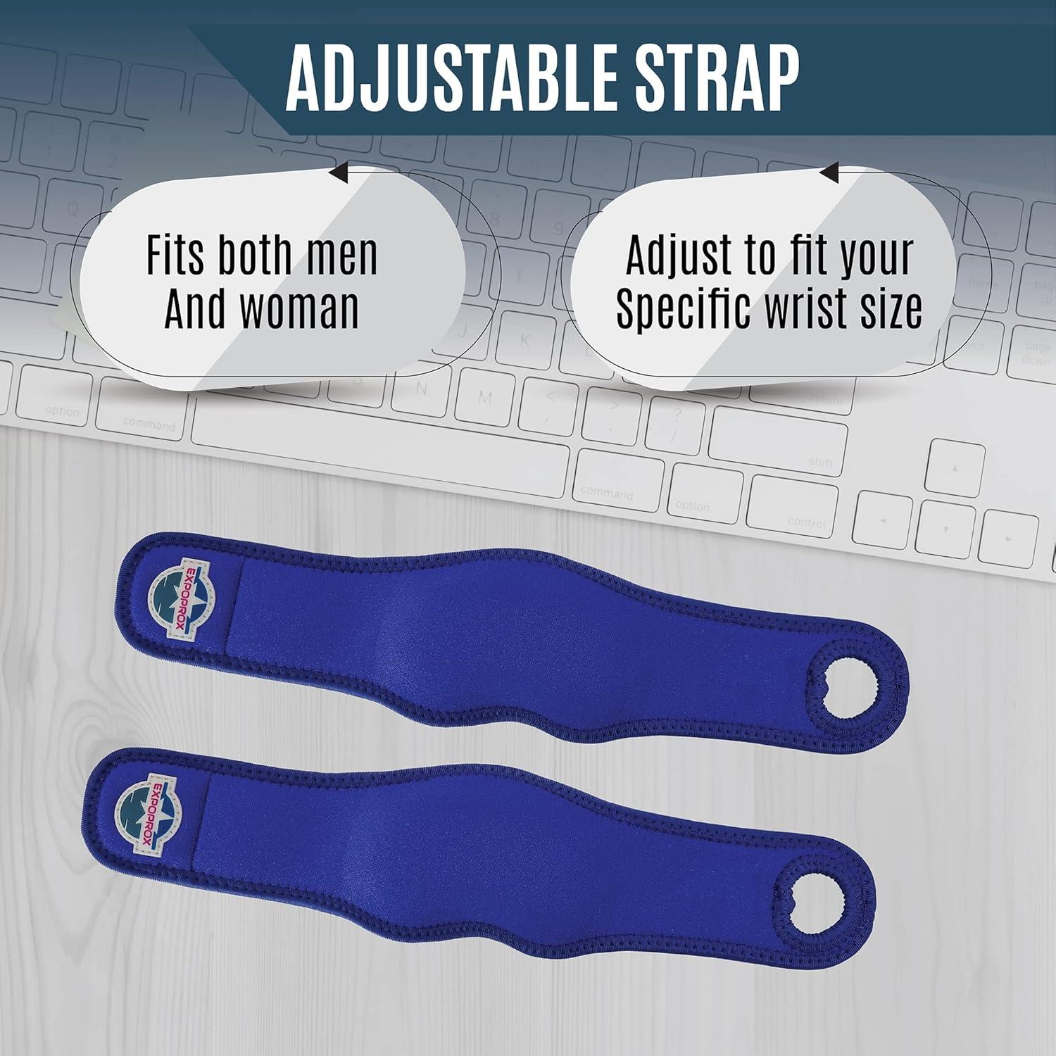 Reposamuñecas ergonómico EXPOPROX ajustable 35.56x7.62cm