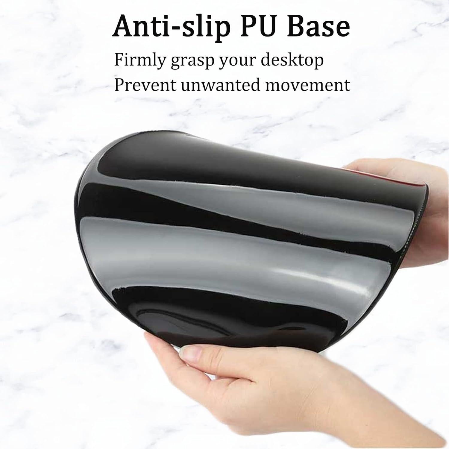 Alfombrilla de Ratón Ergonómica COUKASO con Soporte - Bosque Nebuloso