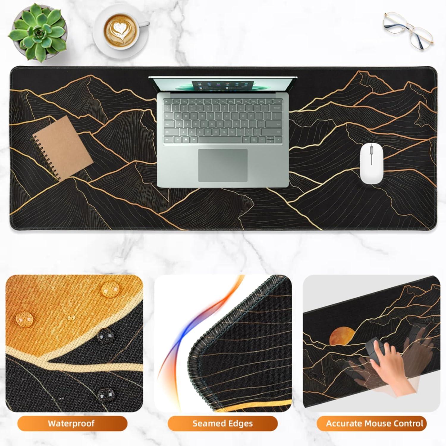 Alfombrilla de Ratón Grande Hopipad 80x30cm Ergonómica