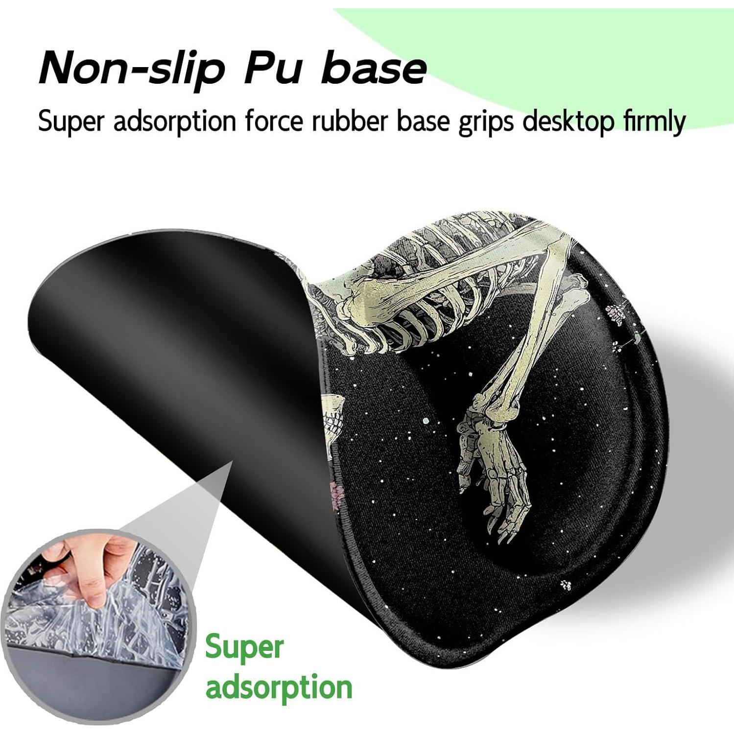 Alfombrilla de Ratón Ergonómica Tudguiloae con Soporte de Gel