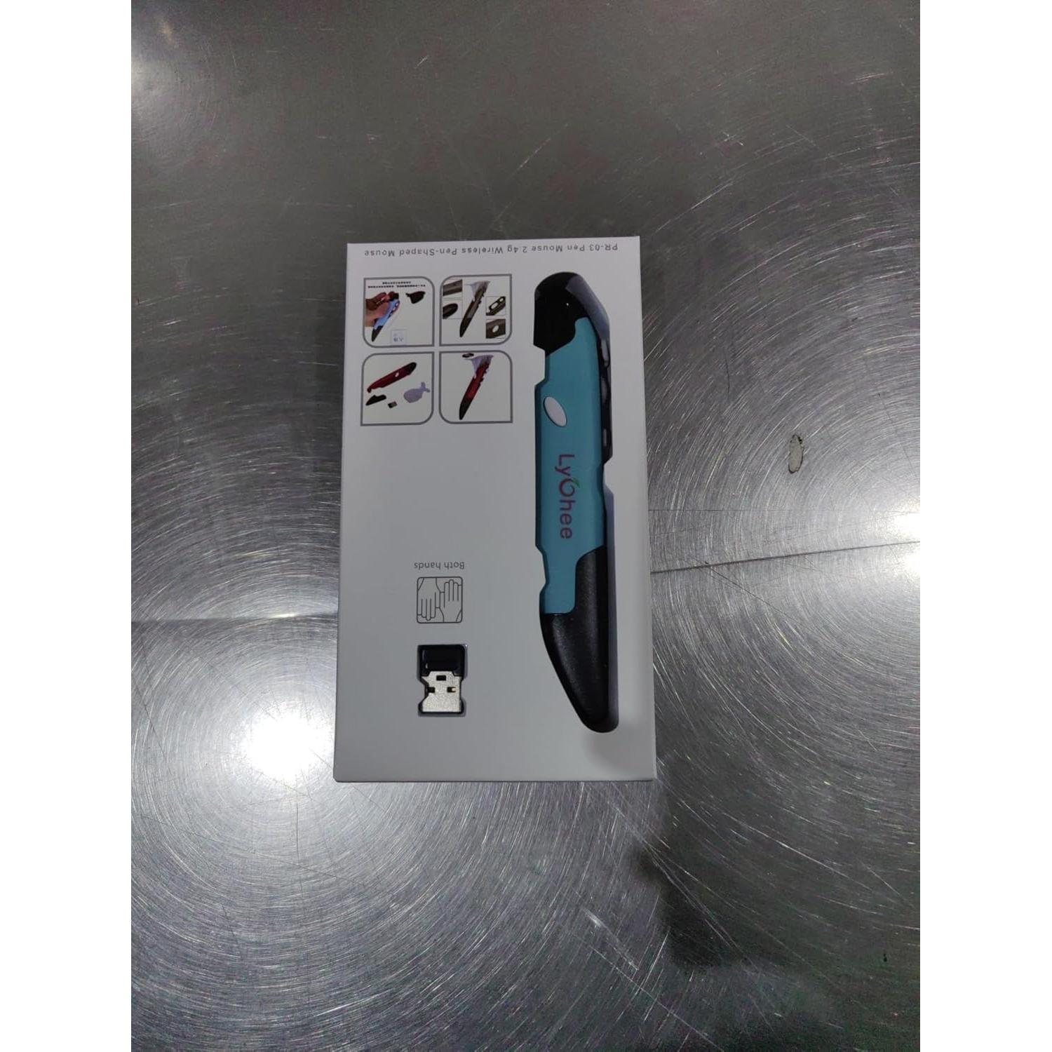 Ratón Óptico Inalámbrico Lychee Mini 800/1200/1600 DPI Azul