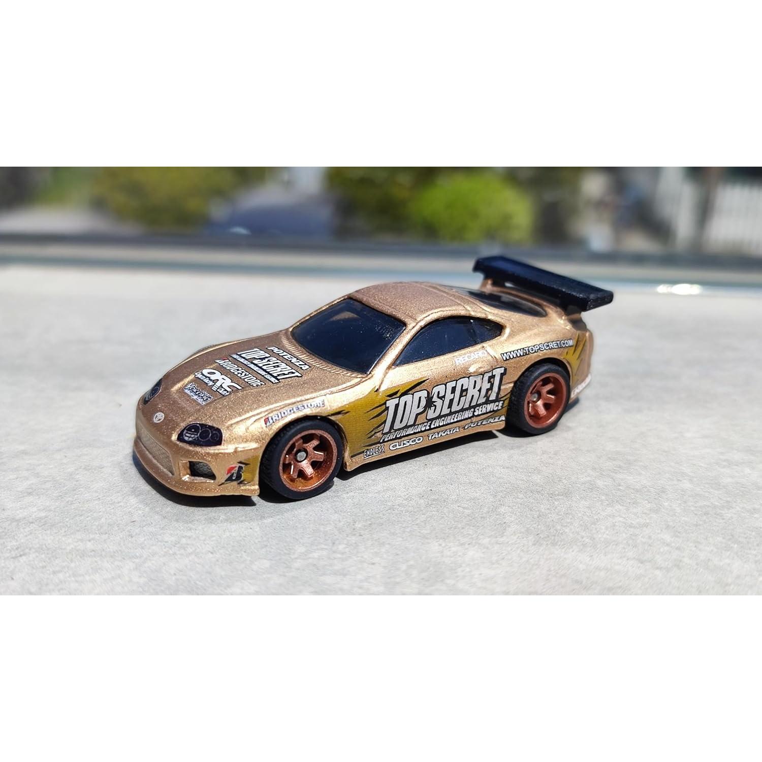 Juego de Ruedas y Ejes Goma 1:64 Genérico - 10 Piezas