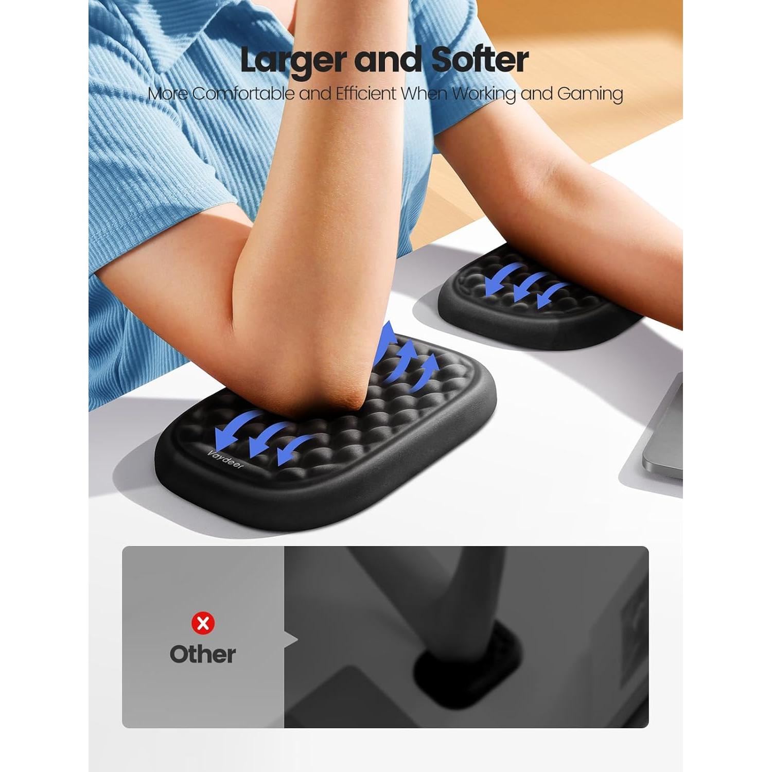 Almohadilla Ergonómica Vaydeer para Muñeca y Codo - 2 Pcs