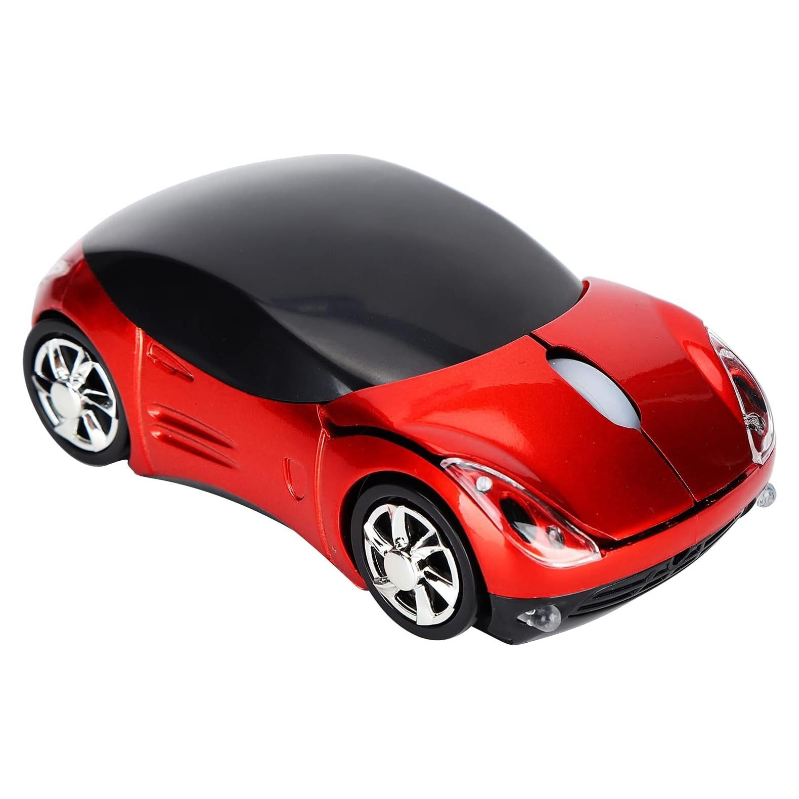 Ratón Inalámbrico Ergonómico Luqeeg 1600 DPI USB Coche Deportivo