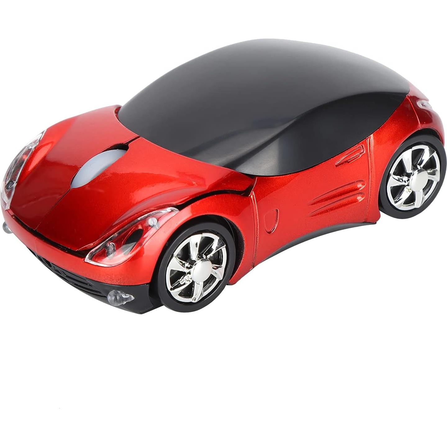 Ratón Inalámbrico Ergonómico Luqeeg 1600 DPI USB Coche Deportivo