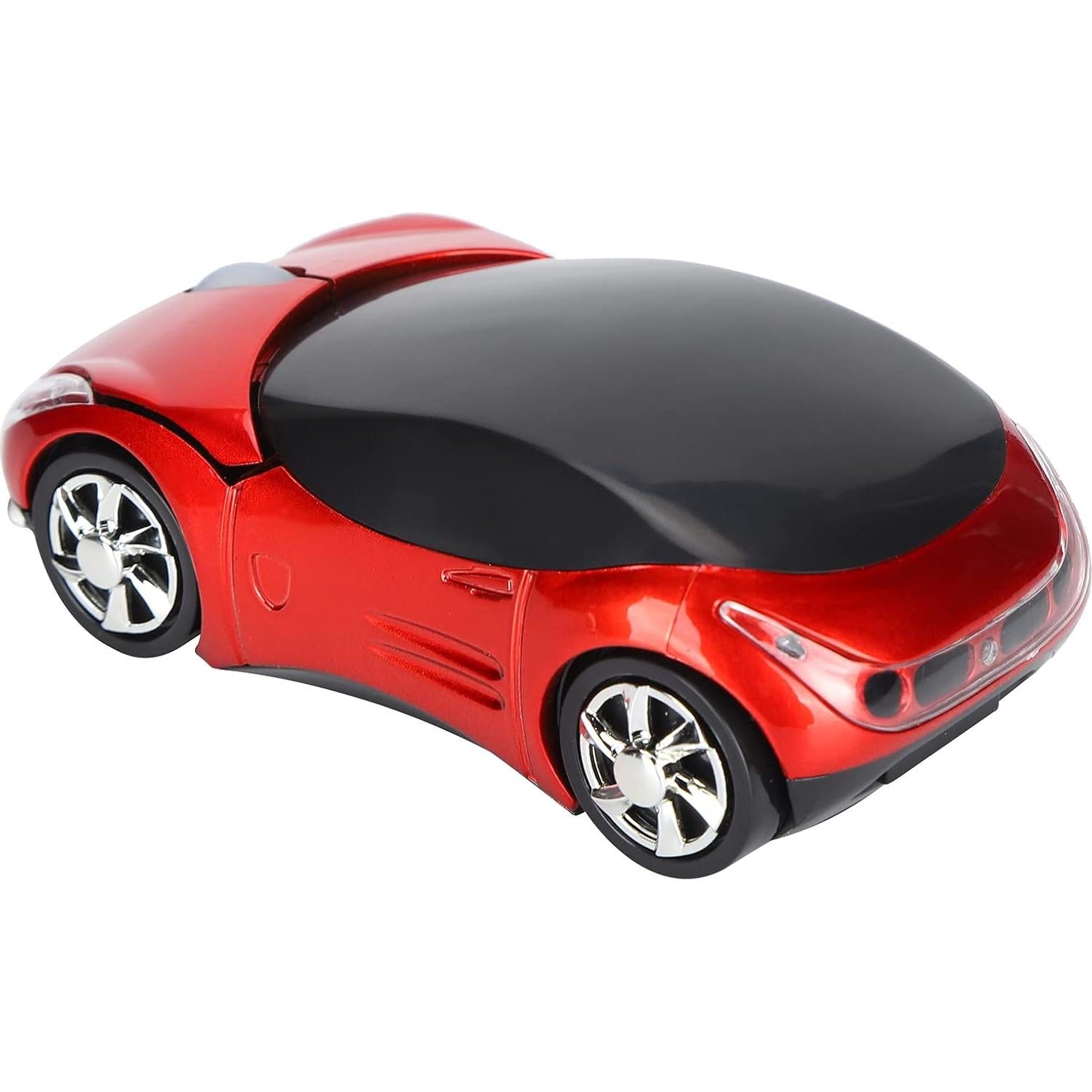 Ratón Inalámbrico Ergonómico Luqeeg 1600 DPI USB Coche Deportivo