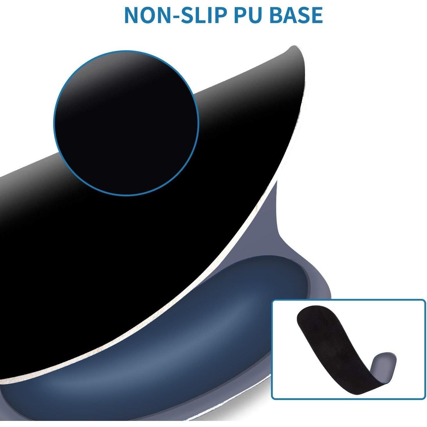 Juego de Soporte Ergonómico AORTDES para Muñeca y Alfombrilla