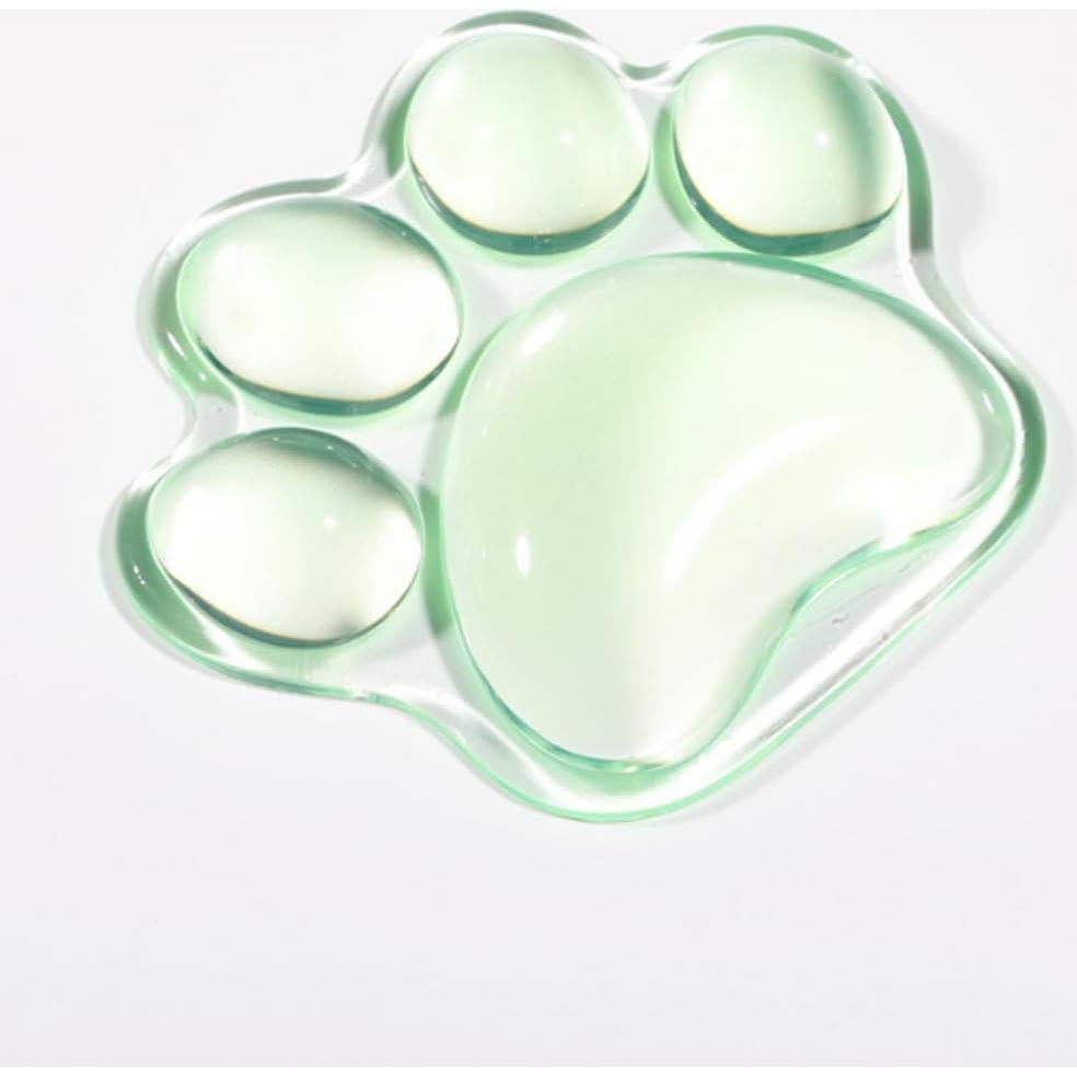Reposamuñecas Ergonómico de Gel Verde Pata de Gato Hunfuthr