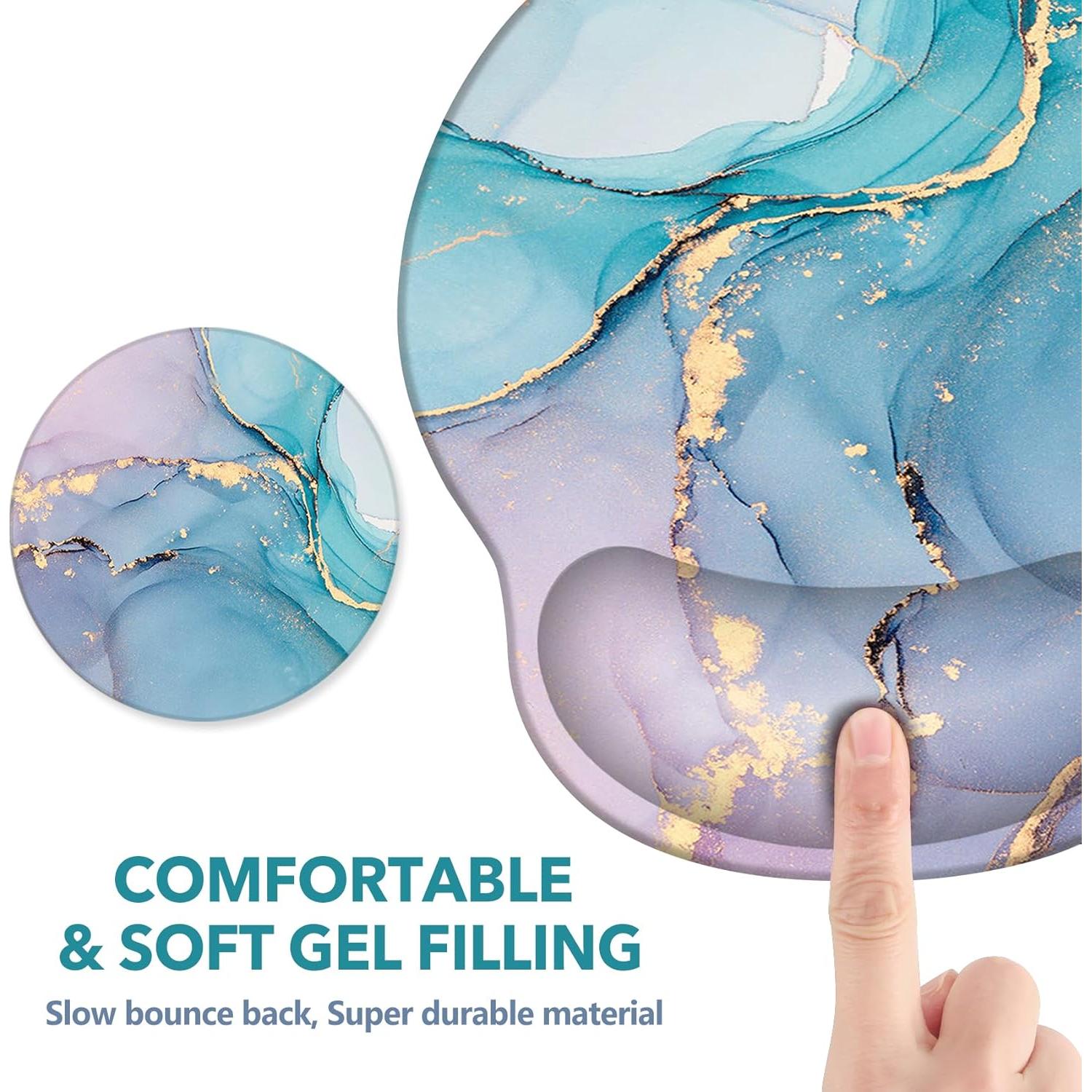 Almohadilla Ergonómica AIMSA para Ratón con Soporte de Gel