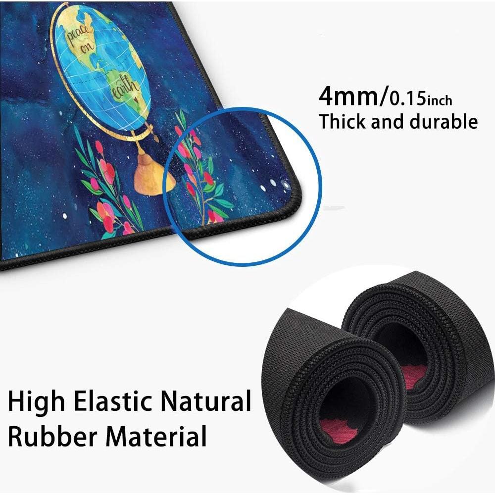 Alfombrilla de Ratón XXL ZYCCW Antideslizante 80x30cm