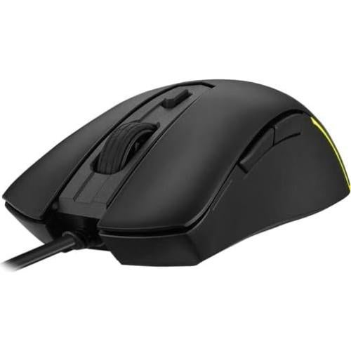 Ratón Gaming ASUS TUF M3 Gen II, 8000 DPI, Ligero 59g, Negro