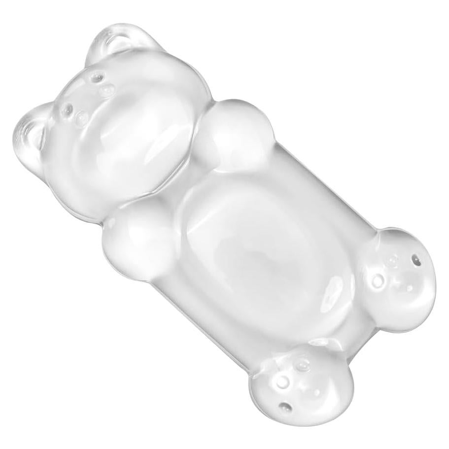 Reposamuñecas de Gel Silicona Ergonómico Oso Blanco 14.5x8x2cm