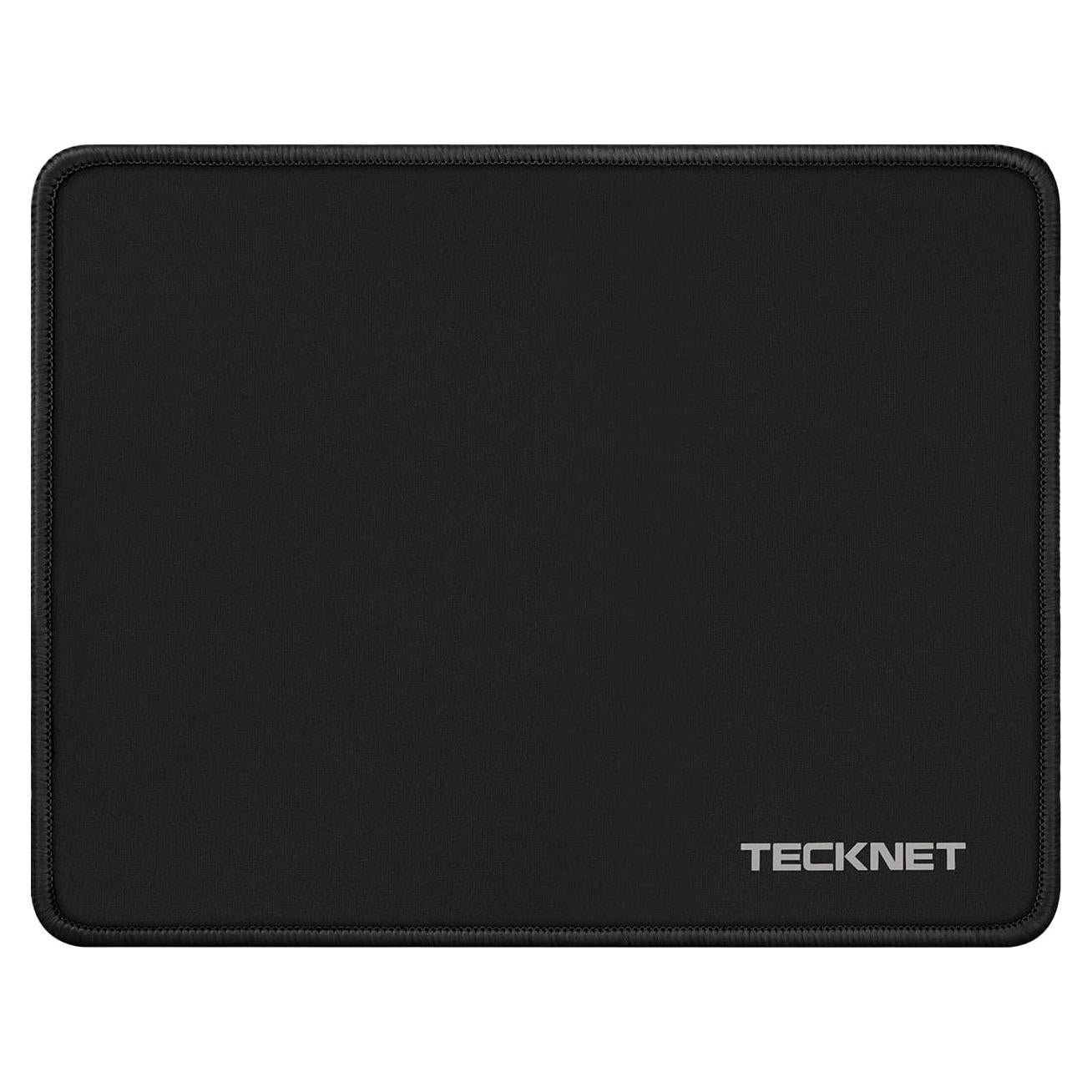 Alfombrilla de Ratón TECKNET Negra Impermeable 25.4x20.8cm