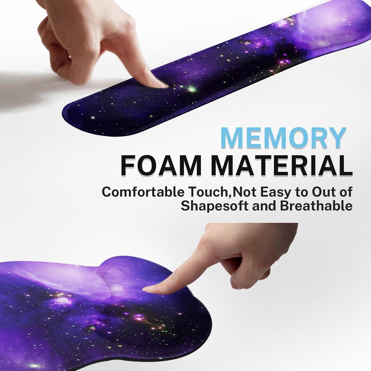 Conjunto Alfombrilla Teclado y Ratón Britimes MK3122 4 en 1