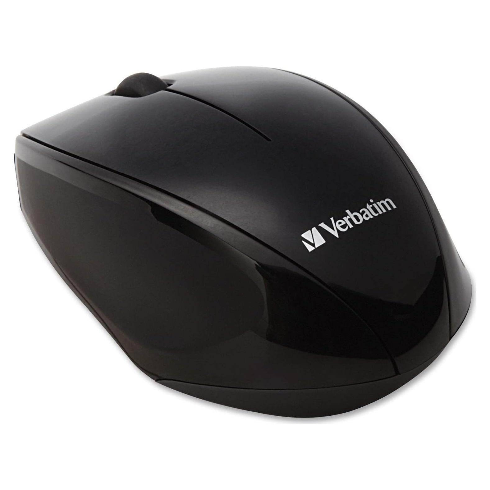 Ratón Inalámbrico Multi-Trac Verbatim 2.4GHz LED Azul Negro