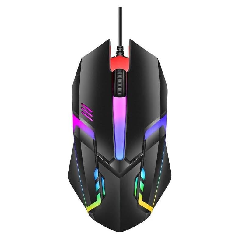 Ratón para Juegos VOLTTA Ergonómico RGB USB Negro 81.9g