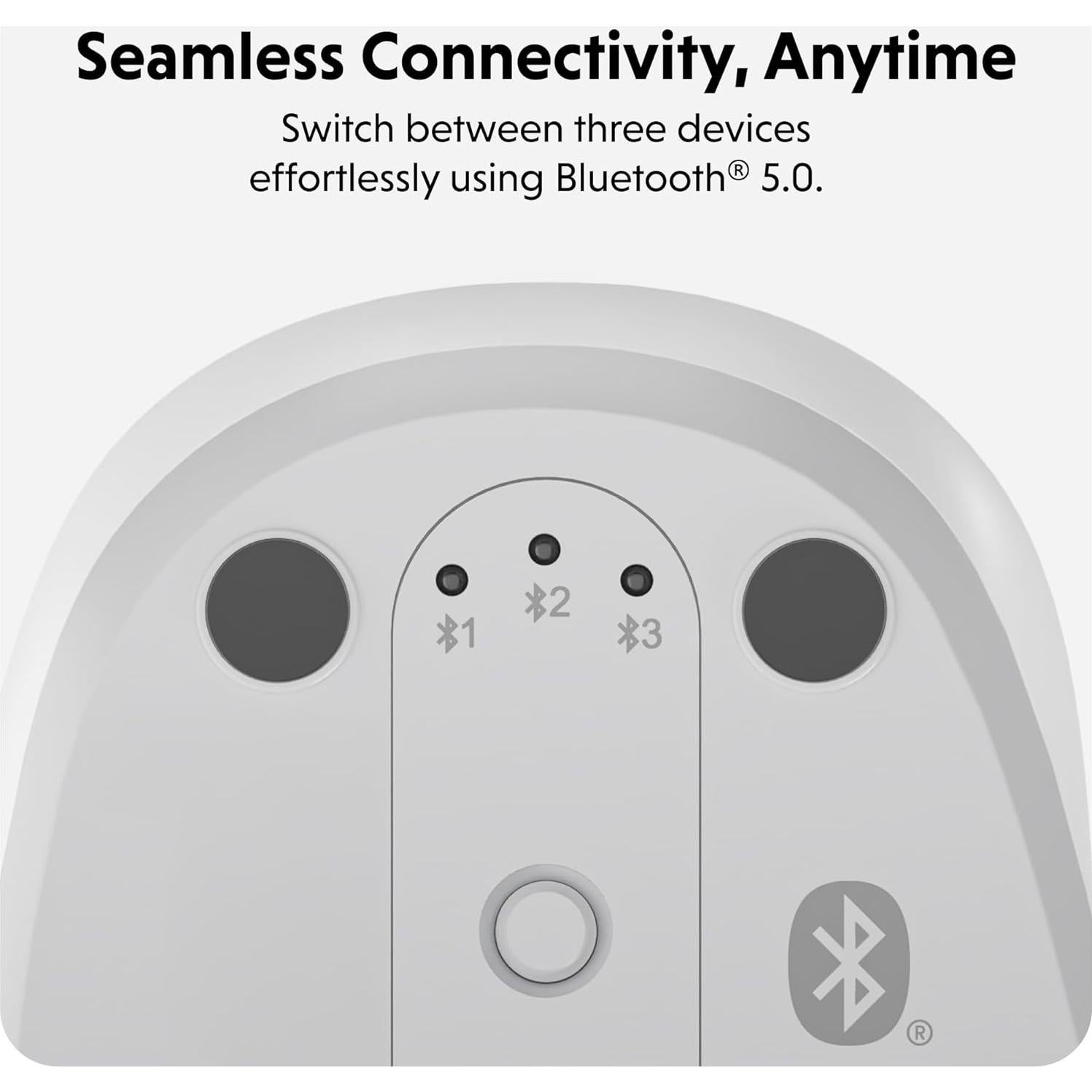 Ratón Inalámbrico HyperSpace Bluetooth 5.0 Ergonómico 142g