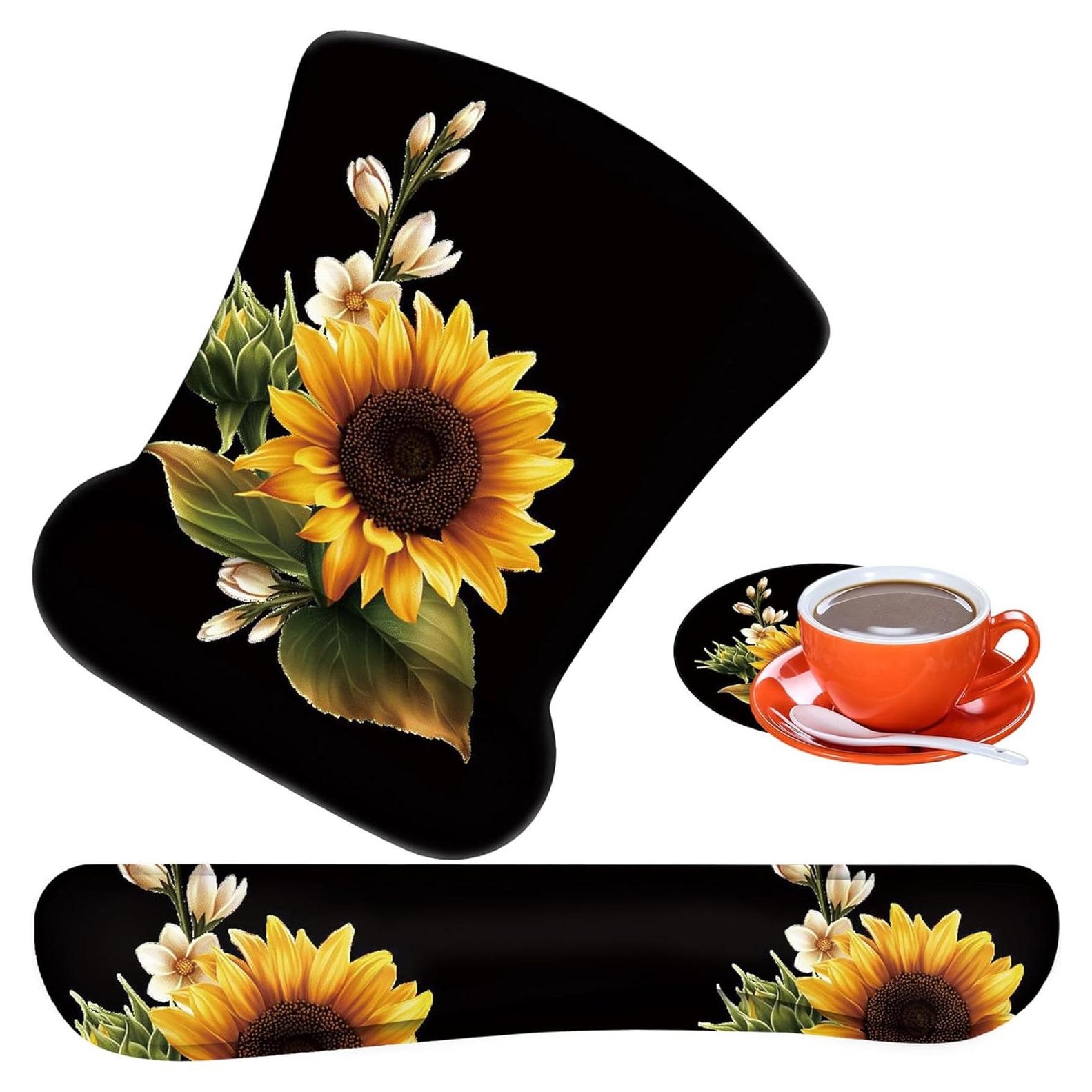 Alfombrilla de Ratón Ergonómica RVHOEZZM + Almohadillas