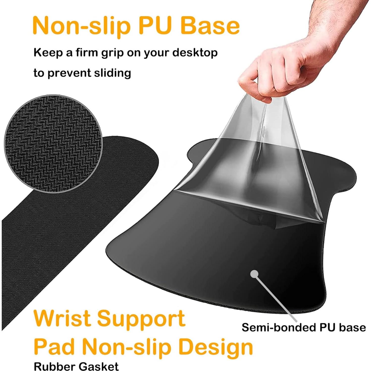 Alfombrilla de Ratón Ergonómica RVHOEZZM + Almohadillas