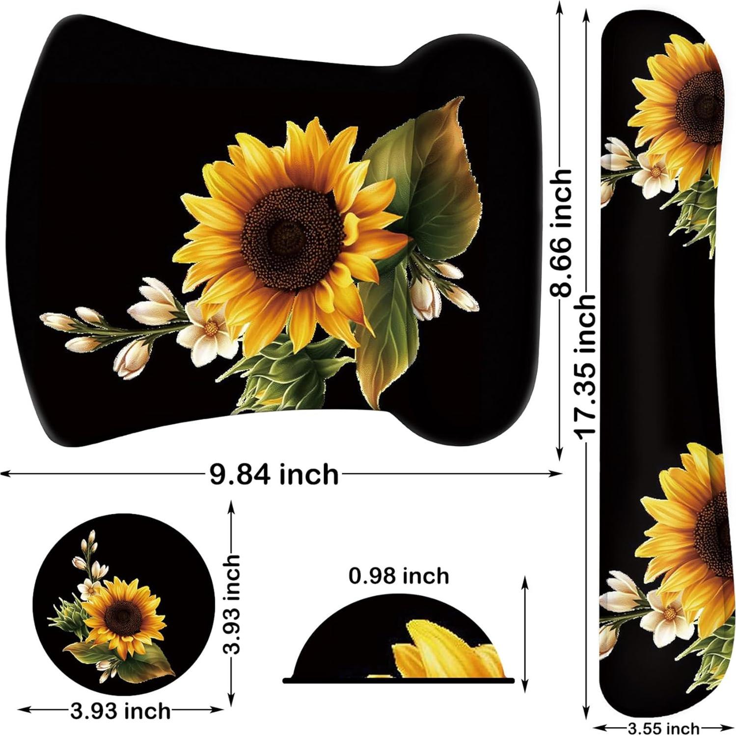 Alfombrilla de Ratón Ergonómica RVHOEZZM + Almohadillas