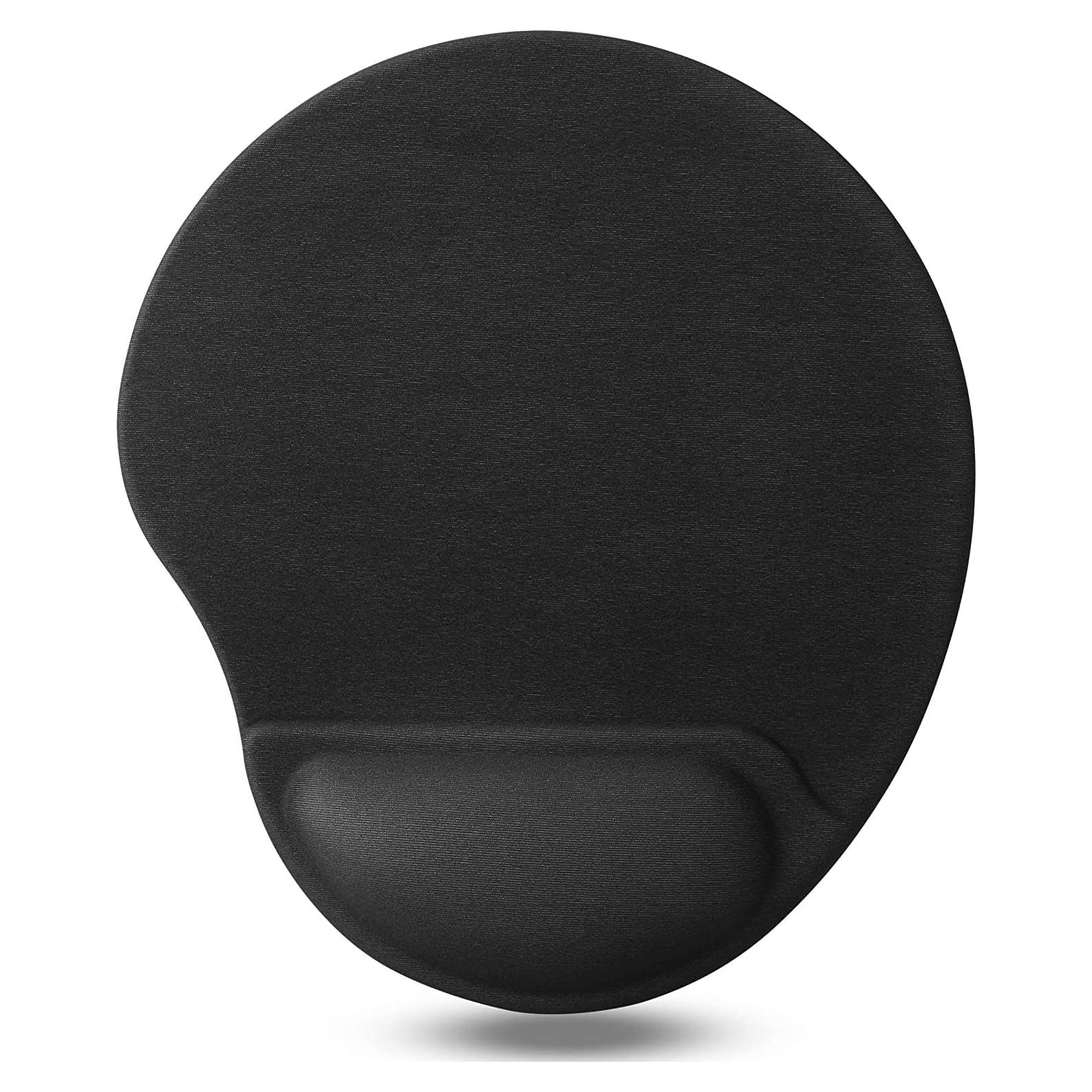 Alfombrilla de Ratón Ergonómica MAT FAMILY con Soporte Negro 25.1x22.4cm