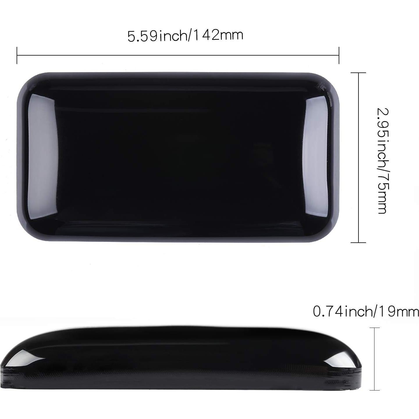 Reposamuñecas Ergonómico de Gel Aelfox - Soporte para Mouse Negro