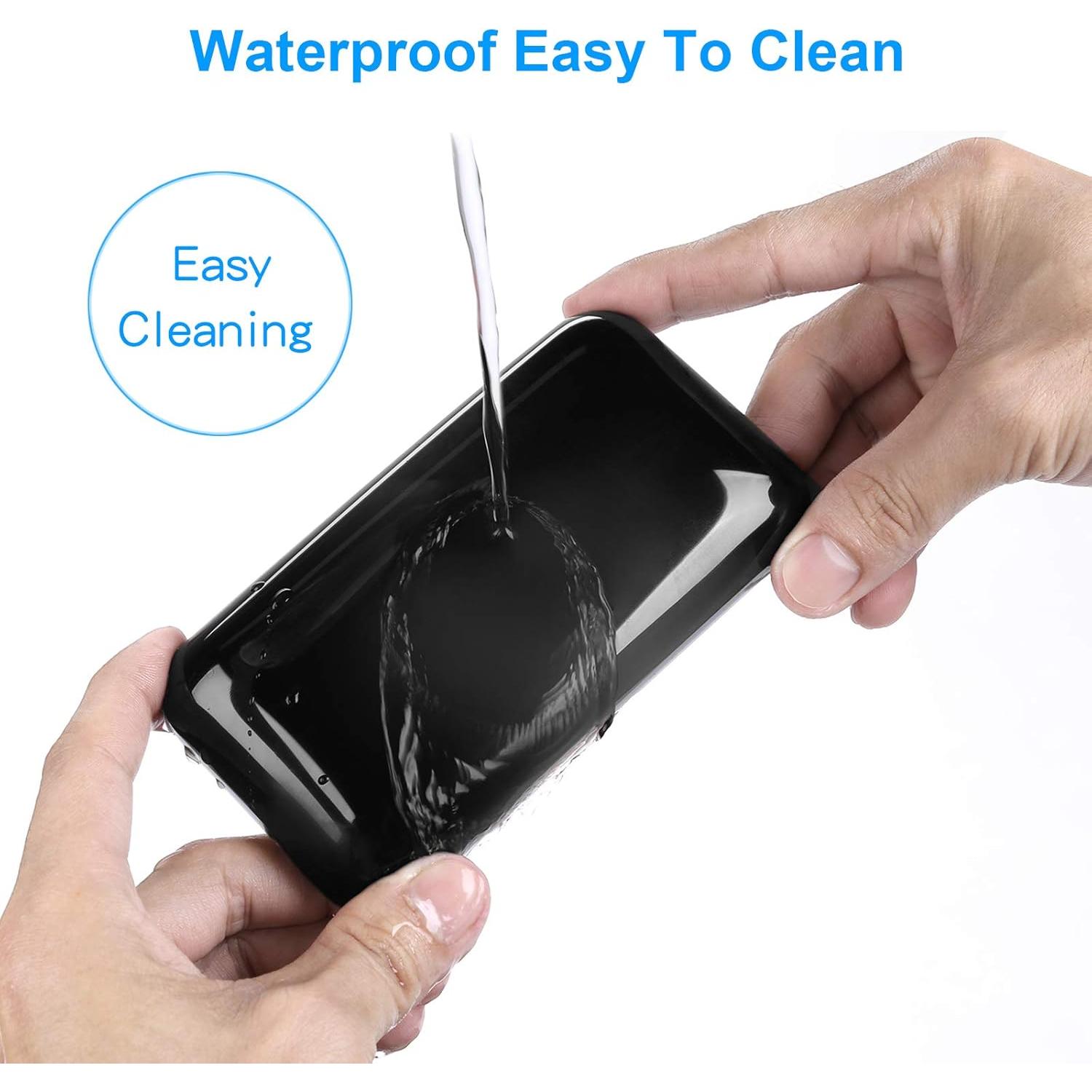 Reposamuñecas Ergonómico de Gel Aelfox - Soporte para Mouse Negro