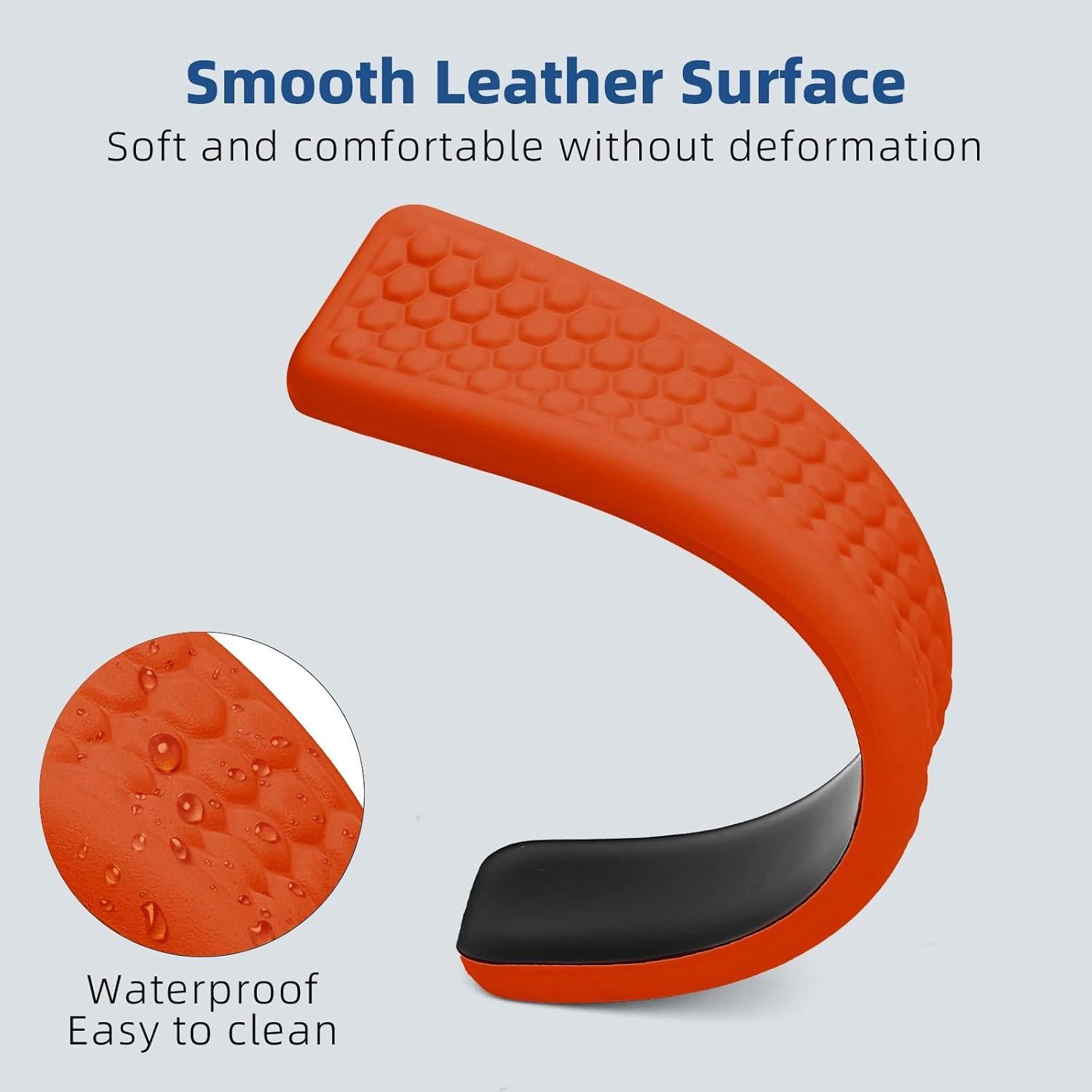 Reposap Muñeca Ergonómico COUKASO Naranja Hermes - Espuma Viscoelástica