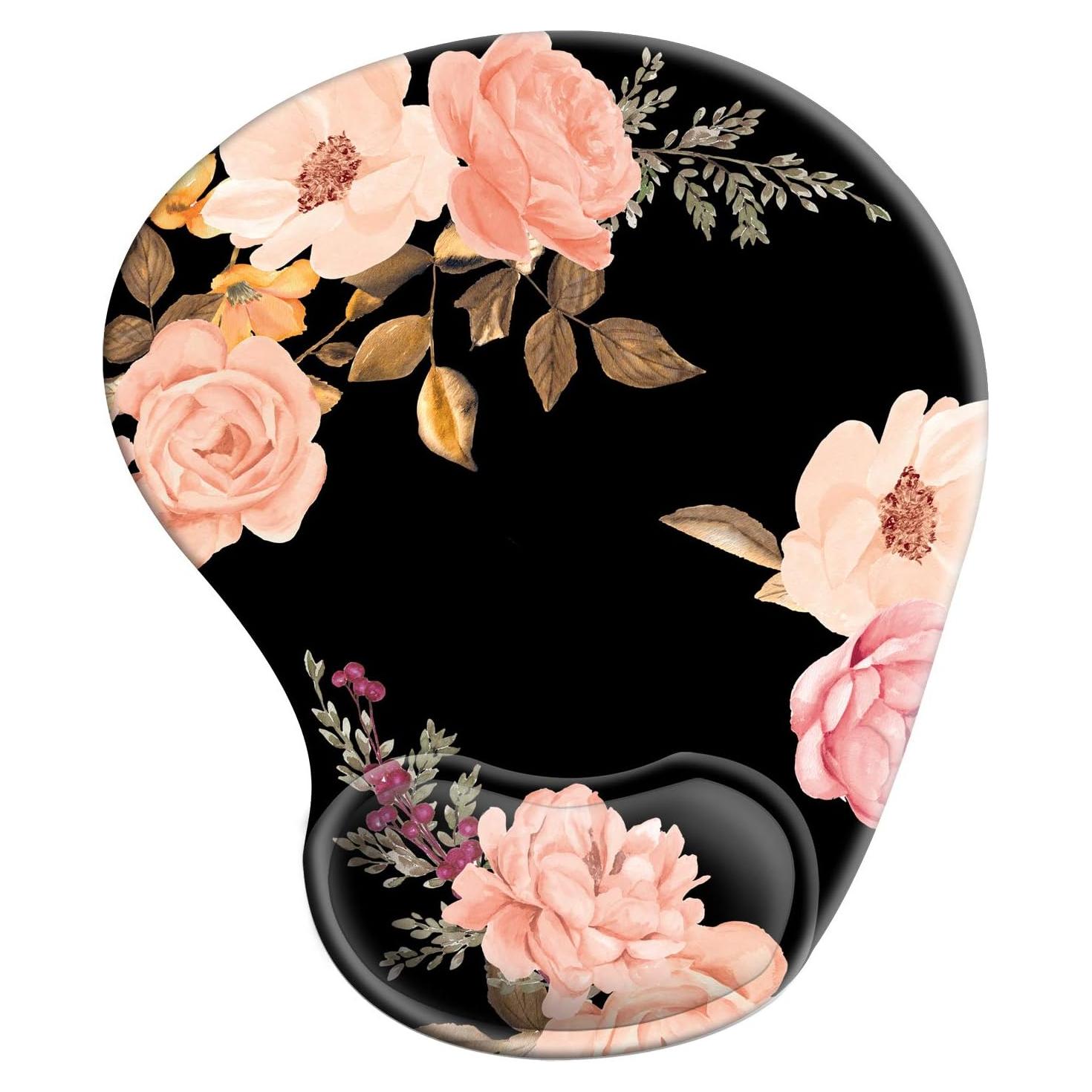 Alfombrilla de Ratón Ergonómica HOMKUMY con Soporte de Gel