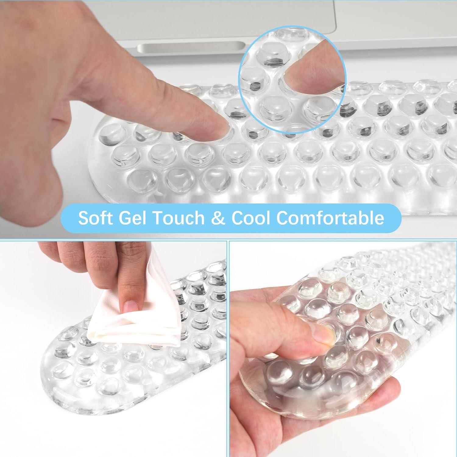 Reposamuñecas de Gel MOSISO para Teclado y Ratón Ergonómico