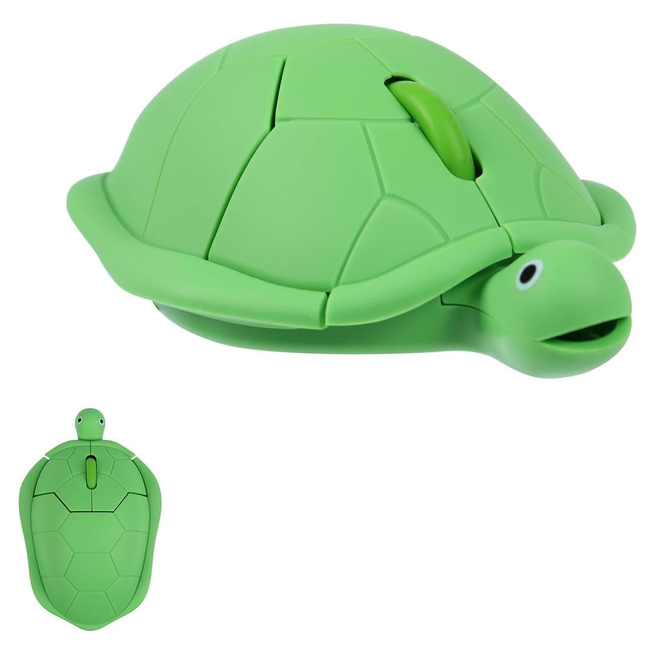 Ratón Inalámbrico Ergonómico Samudgate Tortuga 1600 DPI Verde