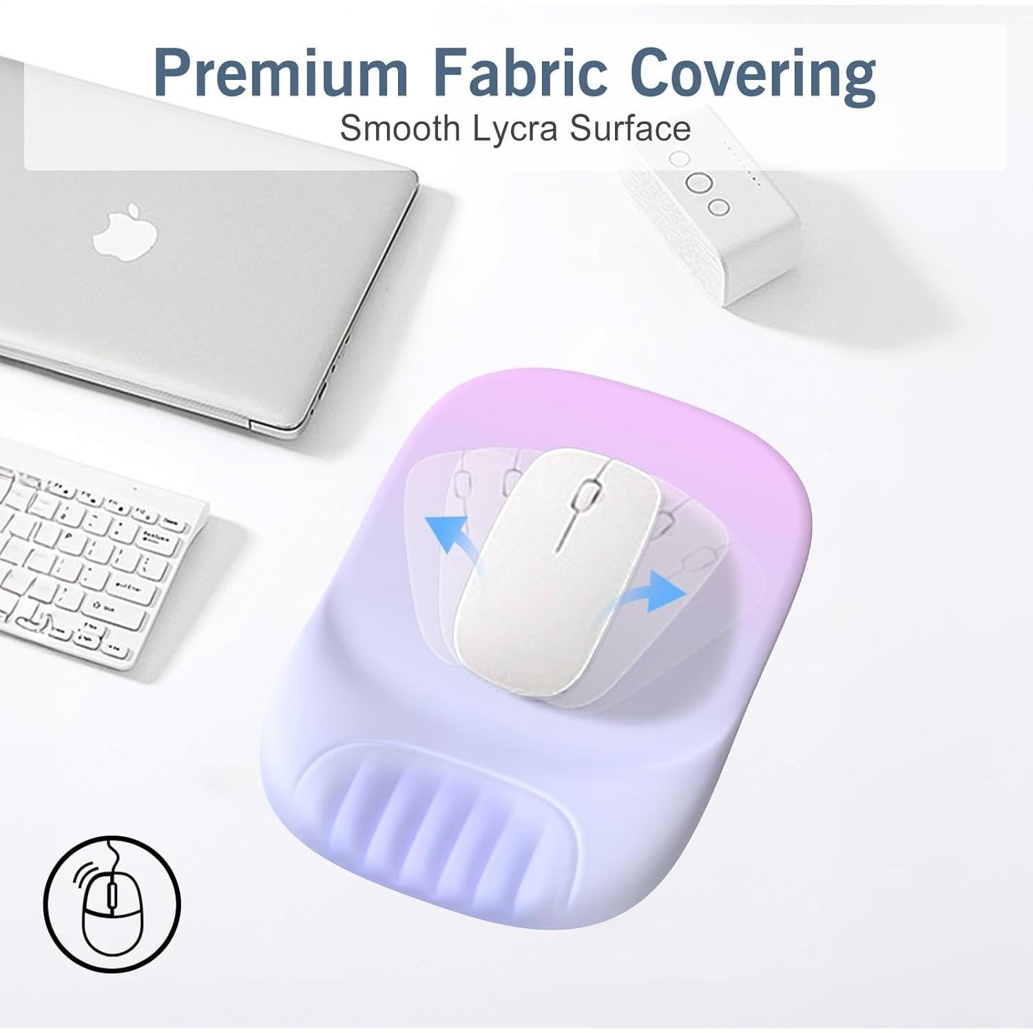 Almohadilla Ergonómica para Ratón B BELK con Reposamuñecas