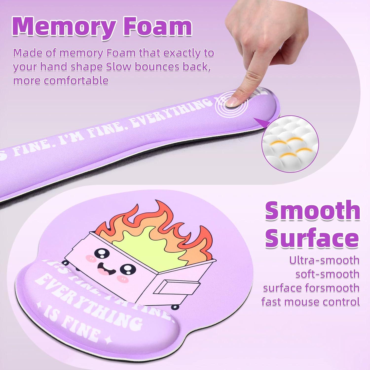 Conjunto de Alfombrillas Kingdder 4 Pcs Ergonómicas 90x40cm