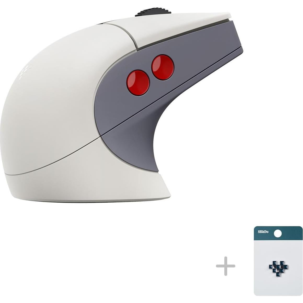 Mouse Inalámbrico 8BitDo Retro R8 con Base de Carga y Sensor 26000DPI