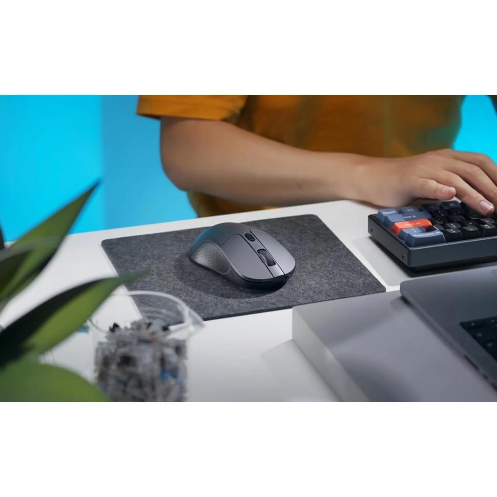 Mouse Óptico Gaming Inalámbrico Keychron M3 - 4000Hz, Negro
