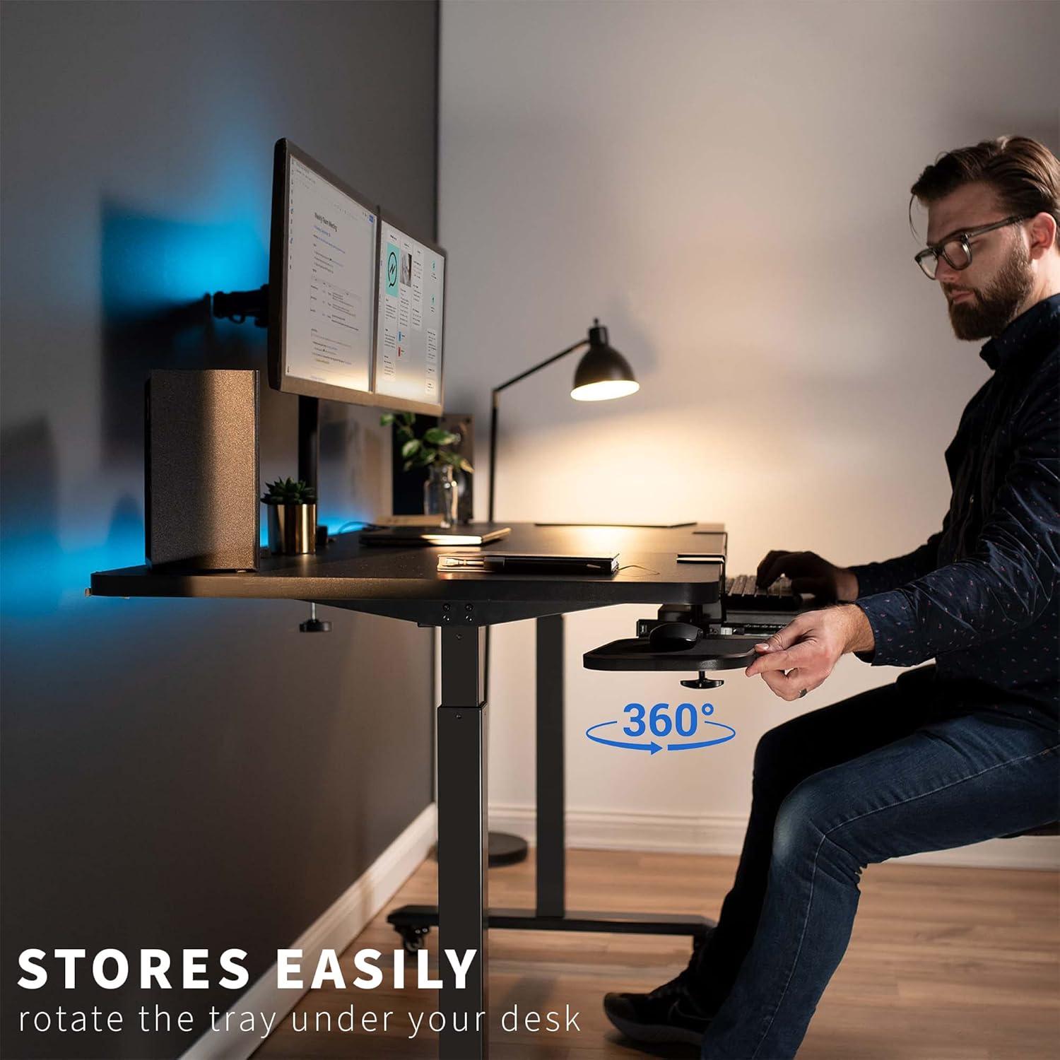 Soporte para Almohadilla de Ratón VIVO, Ajustable 27.18x21.84cm